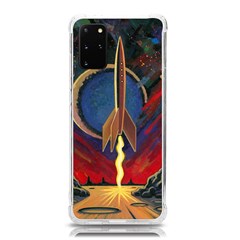 Rocket Painting Samsung Galaxy S20plus 6 7 Inch Tpu Uv Case by Cendanart