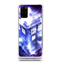 Tardis Doctor Who Blue Travel Machine Samsung Galaxy S20plus 6 7 Inch Tpu Uv Case by Cendanart