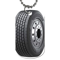 Tire Dog Tag (one Side) by Ket1n9