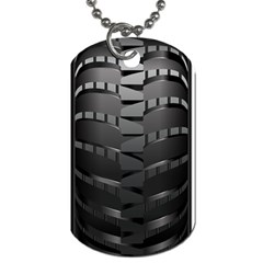 Tire Dog Tag (two Sides) by Ket1n9