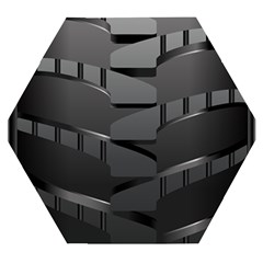 Tire Wooden Puzzle Hexagon by Ket1n9