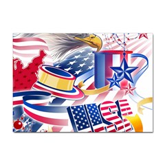 United States Of America Usa  Images Independence Day Sticker A4 (100 Pack) by Ket1n9