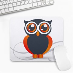 Owl Logo Large Mousepad by Ket1n9