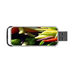 Bright Peppers Portable Usb Flash (one Side) by Ket1n9