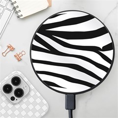 White Tiger Skin Wireless Fast Charger(black) by Ket1n9