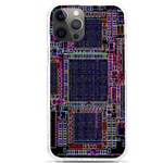 Cad Technology Circuit Board Layout Pattern iPhone 12 Pro max TPU UV Print Case Front