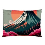 Mountain Landscape Sky Fuji Nature Pillow Case (Two Sides) Front