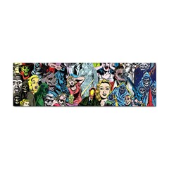 Vintage Horror Collage Pattern Sticker Bumper (100 Pack) by Ket1n9