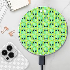 Alien Pattern- Wireless Fast Charger(white) by Ket1n9