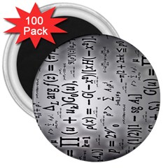 Science Formulas 3  Magnets (100 Pack) by Ket1n9