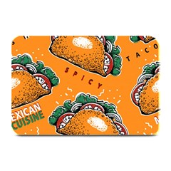 Seamless Pattern With Taco Plate Mats by Ket1n9