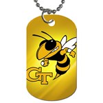 Georgia Institute Of Technology Ga Tech Dog Tag (One Side) Front