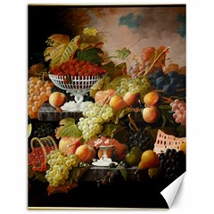 Abundance Of Fruit Severin Roesen Canvas 12  X 16  by Hannah976