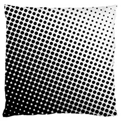 Background-wallpaper-texture-lines Dot Dots Black White Standard Premium Plush Fleece Cushion Case (two Sides) by Hannah976