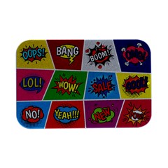 Pop Art Comic Vector Speech Cartoon Bubbles Popart Style With Humor Text Boom Bang Bubbling Expressi Open Lid Metal Box (silver)   by Hannah976