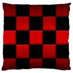 Black And Red Backgrounds- Standard Premium Plush Fleece Cushion Case (two Sides) by Hannah976