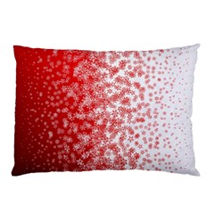 Christmas New Year Snowflake Deer Pillow Case by Ndabl3x