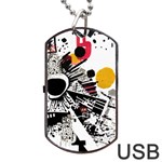 You wanna know the real me? Dog Tag USB Flash (One Side) Front