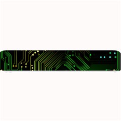 Circuits Circuit Board Green Technology Small Bar Mat by Ndabl3x