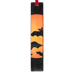 Halloween Bats Moon Full Moon Large Book Marks by Cendanart