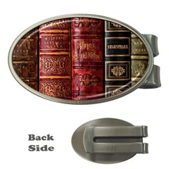 Books Old Money Clips (oval)  by Cendanart