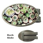 Cactus Nature Plant Desert Money Clips (Oval)  Front