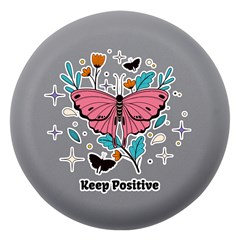 Keep Positive Gray Dento Box With Mirror by CoolDesigns