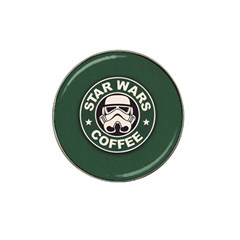 Stormtrooper Coffee Hat Clip Ball Marker (4 Pack) by Cendanart