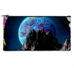 Aesthetic Psychedelic Drawings Art Acid Space Pencil Case Front