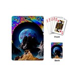 Aesthetic Psychedelic Drawings Art Acid Space Playing Cards Single Design (Mini) Back