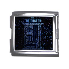 Doctor Who Tardis Mega Link Italian Charm (18mm) by Cendanart