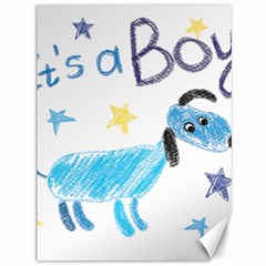 It s A Boy Canvas 36  X 48  by morgunovaart