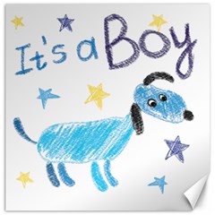 It s A Boy Canvas 16  X 16  by morgunovaart