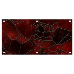 Mosaic Glass Glass Mosaic Colorful Banner And Sign 4  X 2  by Cendanart