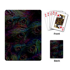 Peacock Feather Paradise Playing Cards Single Design (rectangle) by Cendanart