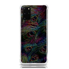 Peacock Feather Paradise Samsung Galaxy S20plus 6 7 Inch Tpu Uv Case by Cendanart