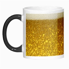 Light Beer Texture Foam Drink In A Glass Morph Mug by Cemarart