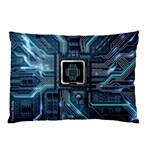 Circuit Board Motherboard Pillow Case (Two Sides) Back