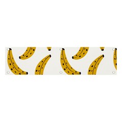 Banana Fruit Yellow Summer Banner And Sign 4  X 1  by Mariart