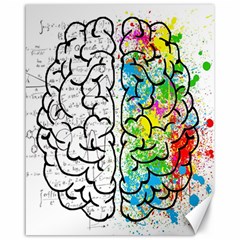 Brain Mind Psychology Idea Drawing Short Overalls Canvas 16  X 20  by Azkajaya