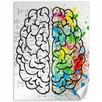 Brain Mind Psychology Idea Drawing Short Overalls Canvas 36  x 48  35.26 x46.15  Canvas - 1