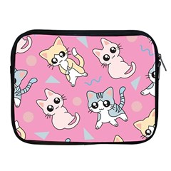 Cute Animal Little Cat Seamless Pattern Apple Ipad 2/3/4 Zipper Cases by Grandong