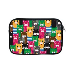 Cat Funny Colorful Pattern Apple Ipad Mini Zipper Cases by Grandong