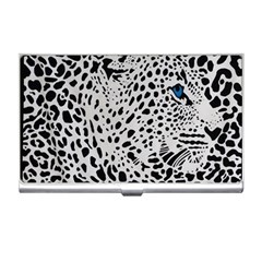 Leopard In Art, Animal, Graphic, Illusion Business Card Holder by nateshop