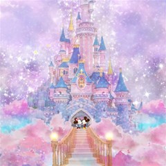 Disney Castle, Mickey And Minnie Play Mat (square) by nateshop