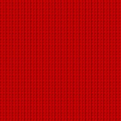 Ed Lego Texture Macro, Red Dots Background, Lego, Red Play Mat (square) by nateshop