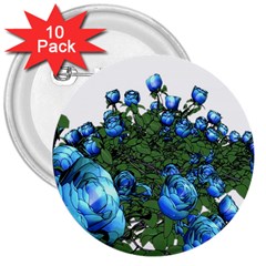 Flowers Roses Rose Nature Bouquet 3  Buttons (10 Pack)  by Proyonanggan