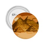 Pyramids Egypt Pyramid Desert Sand 2.25  Buttons Front