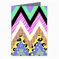 Zigzag-1 Greeting Cards (pkg Of 8) by nateshop