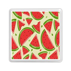 Cute Watermelon Seamless Pattern Memory Card Reader (square) by Grandong